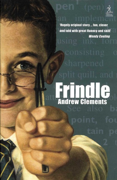 Cover of Frindle in United Kingdom