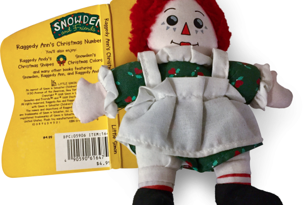 Cover of Raggedy Anne's Christmas Numbers