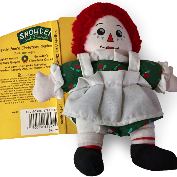 Cover of Raggedy Anne's Christmas Numbers