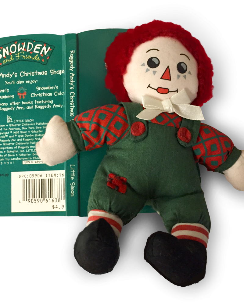 Cover of Raggedy Andy's Christmas Shapes