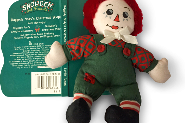Cover of Raggedy Andy's Christmas Shapes