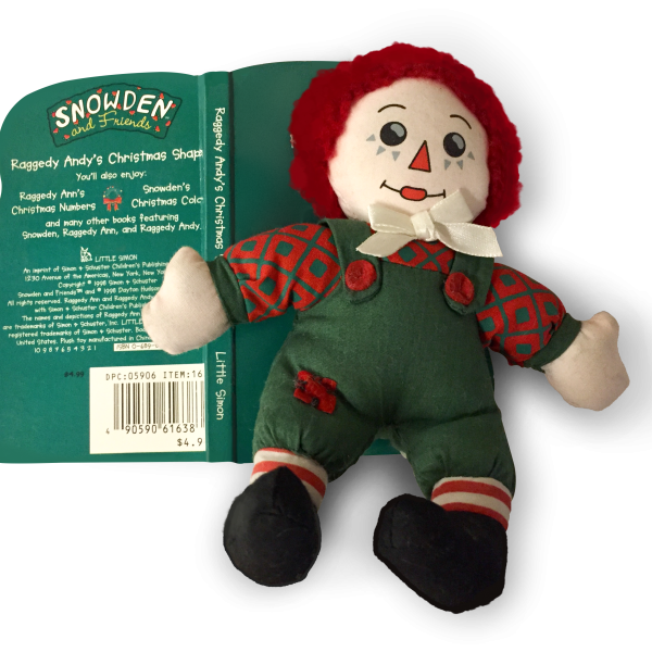 Cover of Raggedy Andy's Christmas Shapes